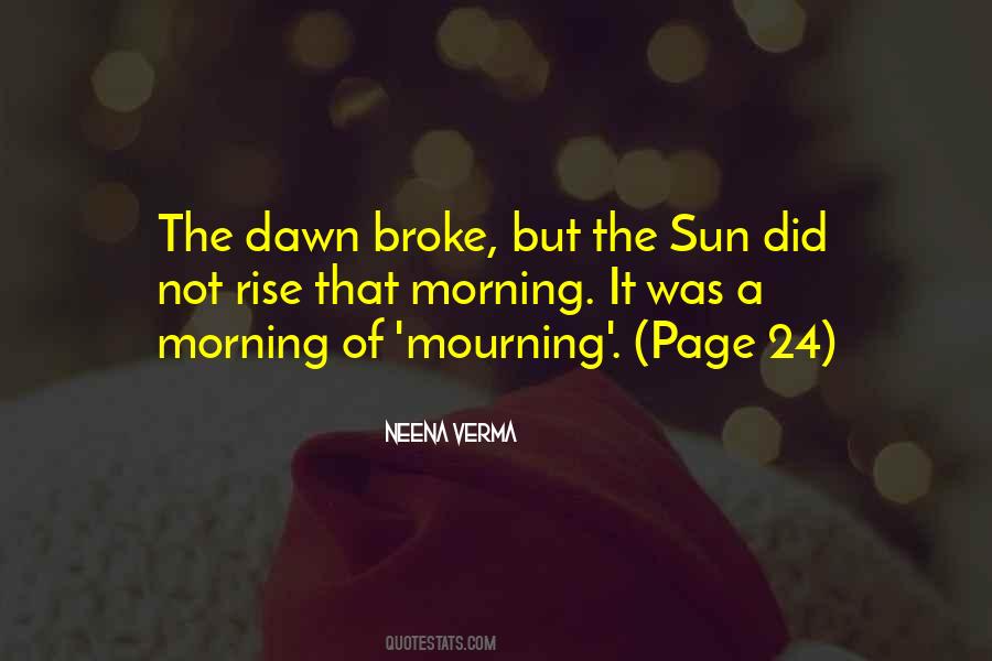 Sun Dawn Quotes #610945