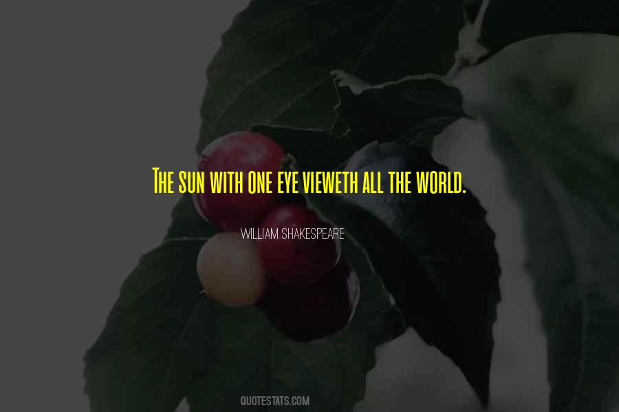 Sun Eye Quotes #245987