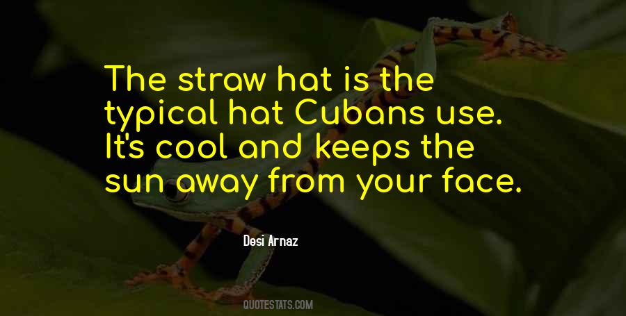 Sun Hat Quotes #70443