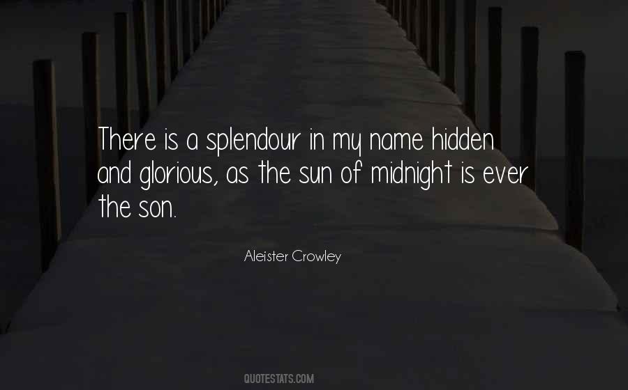Sun Hidden Quotes #266055
