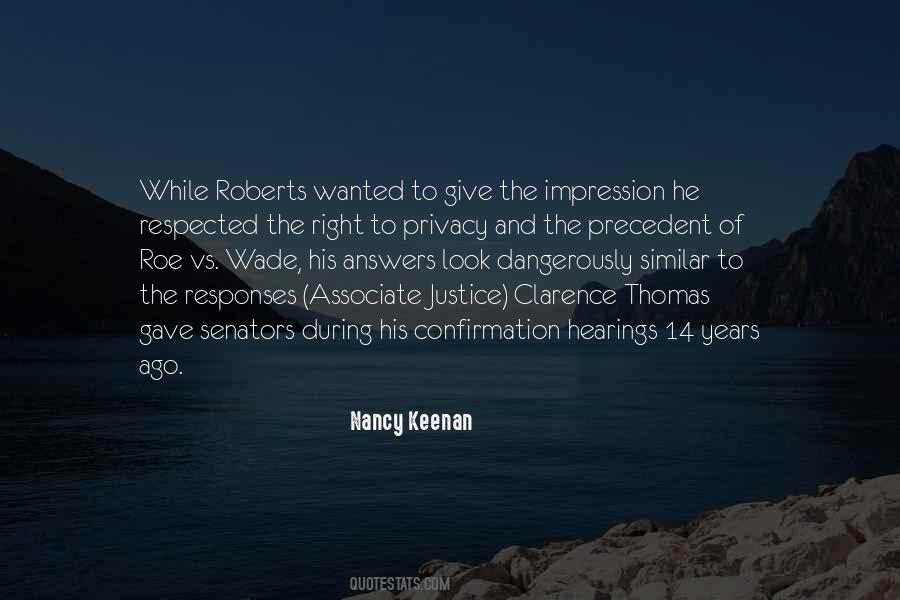 Quotes About Clarence Thomas #220472