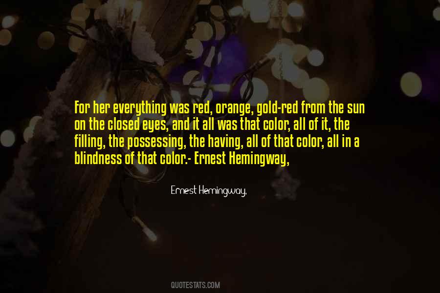 Sun In Her Eyes Quotes #10502