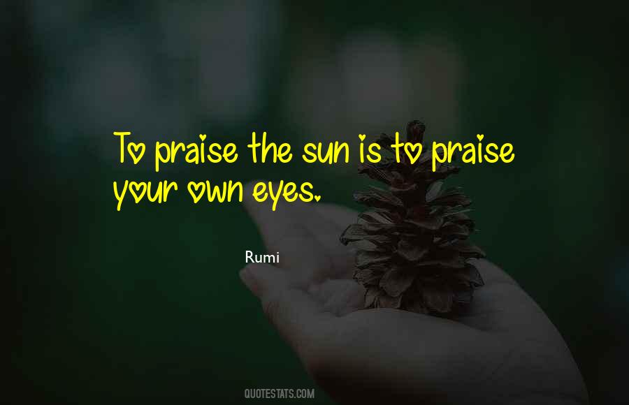 Sun In Her Eyes Quotes #128704