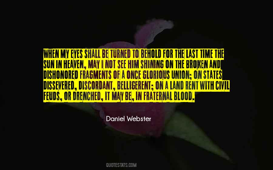 Sun In My Eyes Quotes #1120498