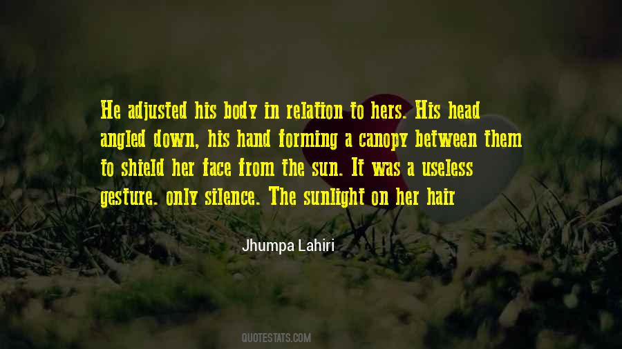 Sun In My Hair Quotes #188766