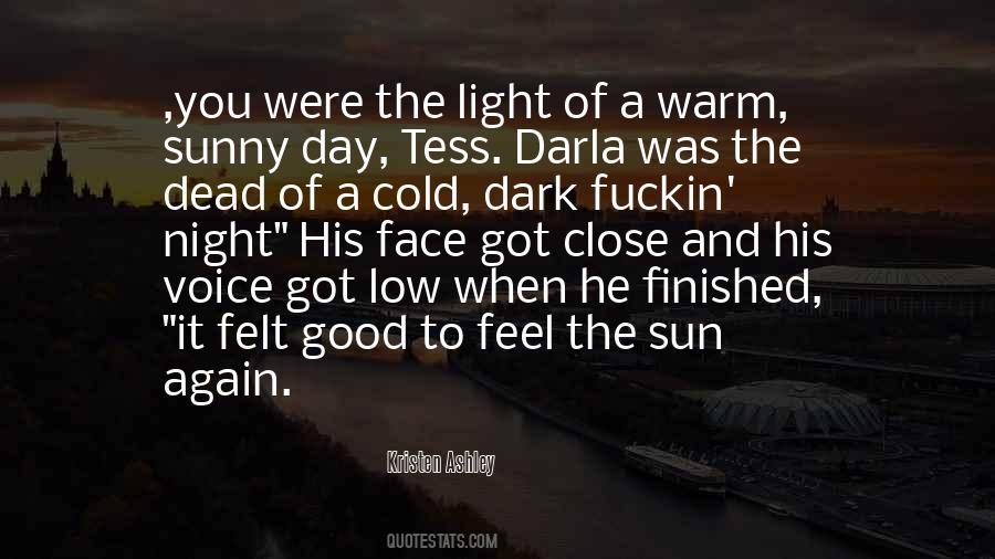 Sun In Your Face Quotes #255099