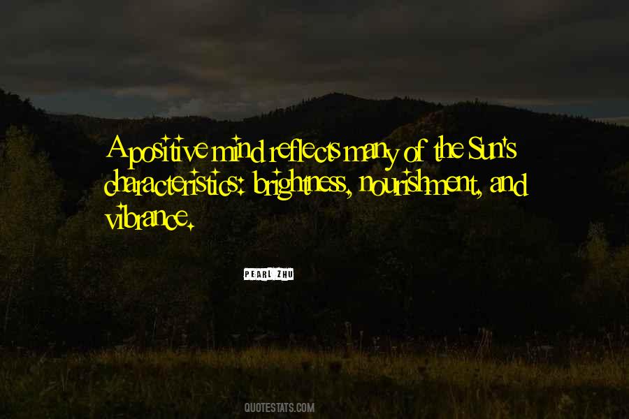 Sun Reflects Quotes #1084200