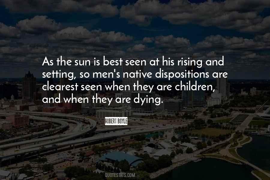 Sun Rising Quotes #804302