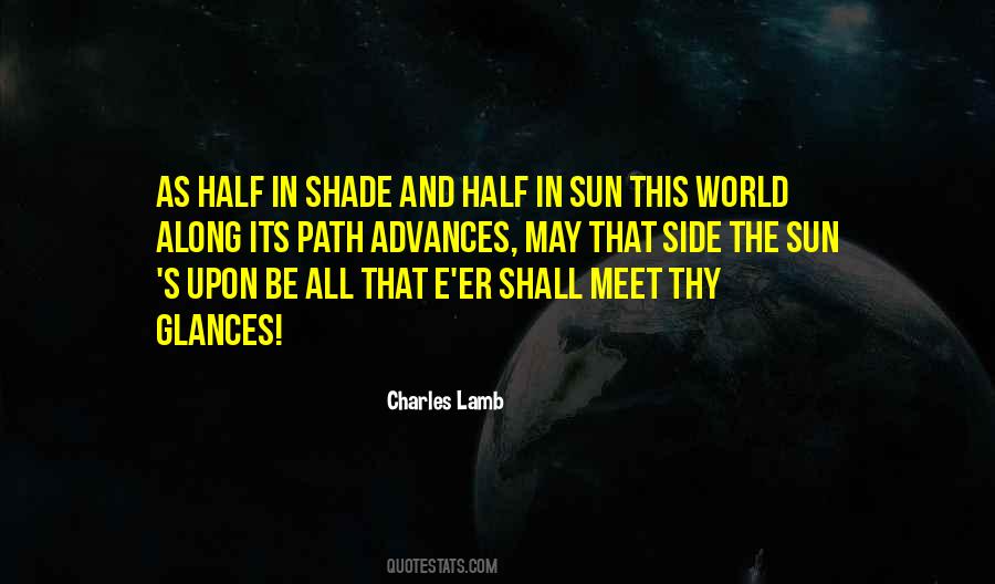 Sun Shade Quotes #750237