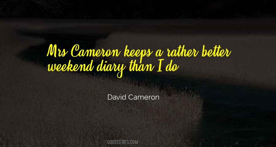 Quotes About David Cameron #497430