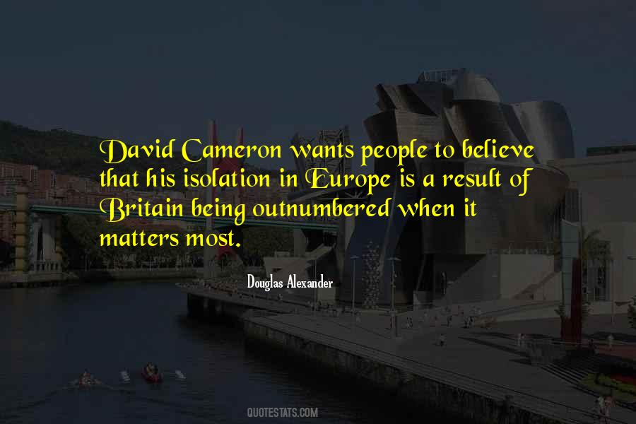 Quotes About David Cameron #968432