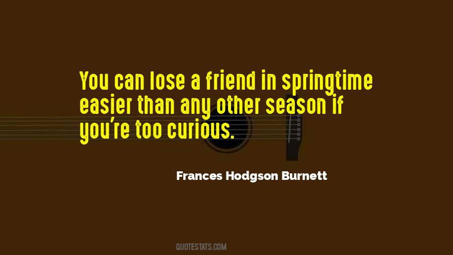 Quotes About Frances Hodgson Burnett #167853