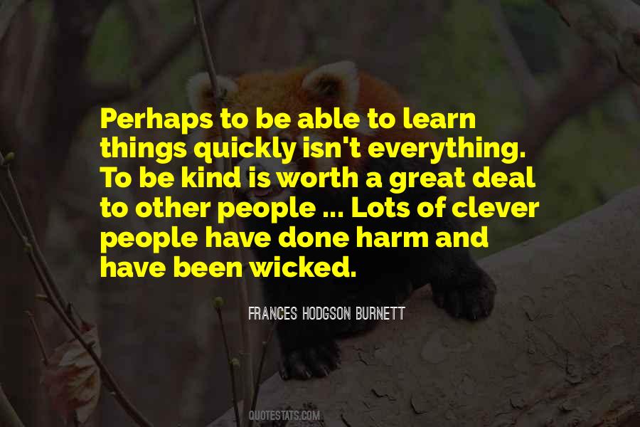 Quotes About Frances Hodgson Burnett #737841