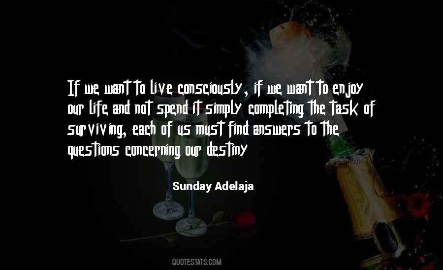 Sunday Enjoy Quotes #140038