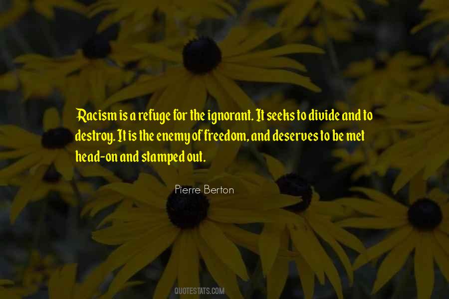 Quotes About Berton #1159829