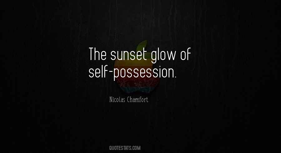 Sunset Glow Quotes #1120070