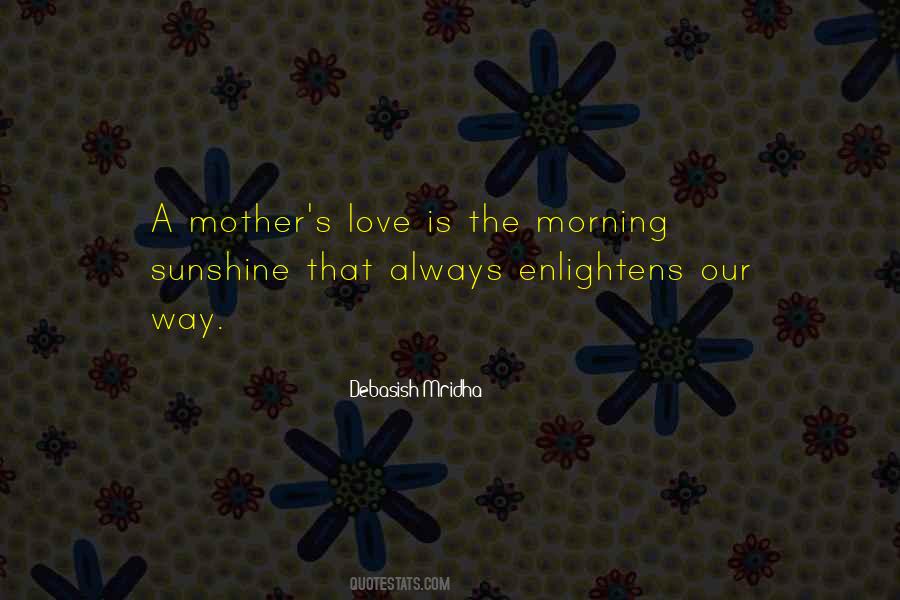 Sunshine In The Morning Quotes #112520