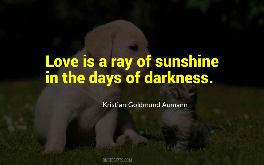 Sunshine Love Quotes #470413