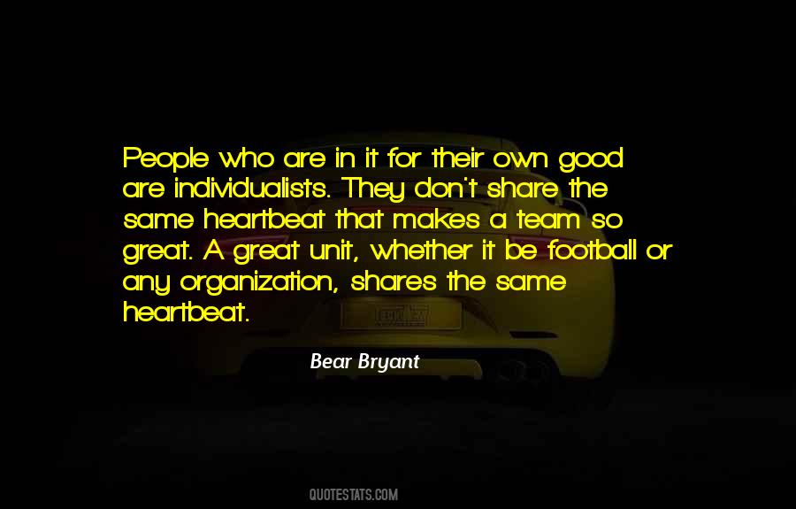 Quotes About Bear Bryant #365854