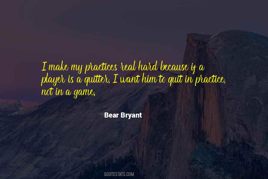 Quotes About Bear Bryant #925258