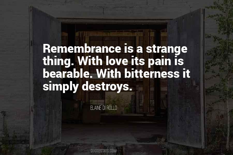 Quotes About Remembrance #1155770