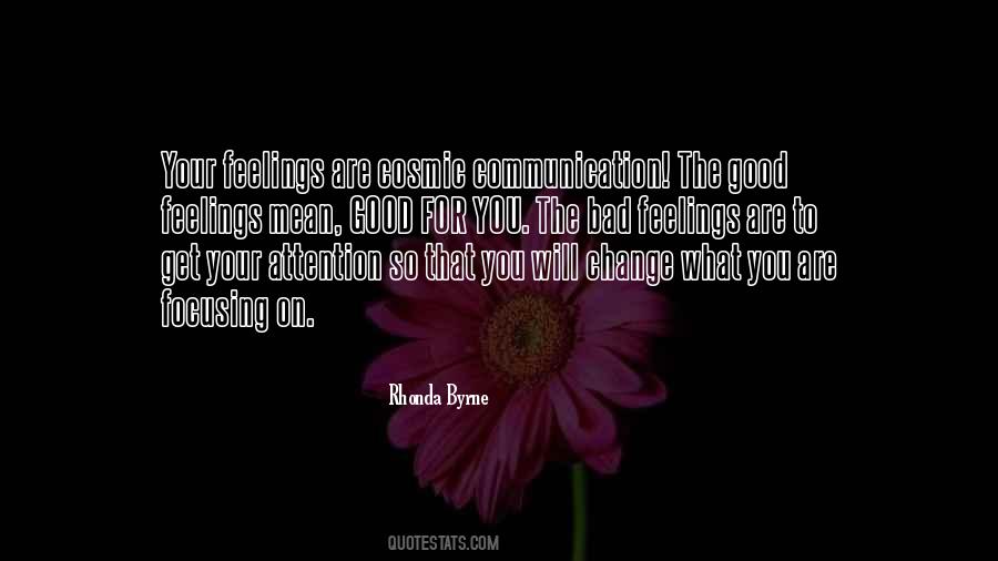 Quotes About Bad Feelings #347104