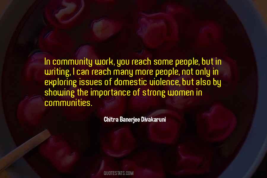 Quotes About Strong Communities #485297