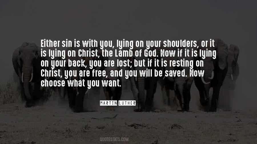 Quotes About Lamb Of God #1079108