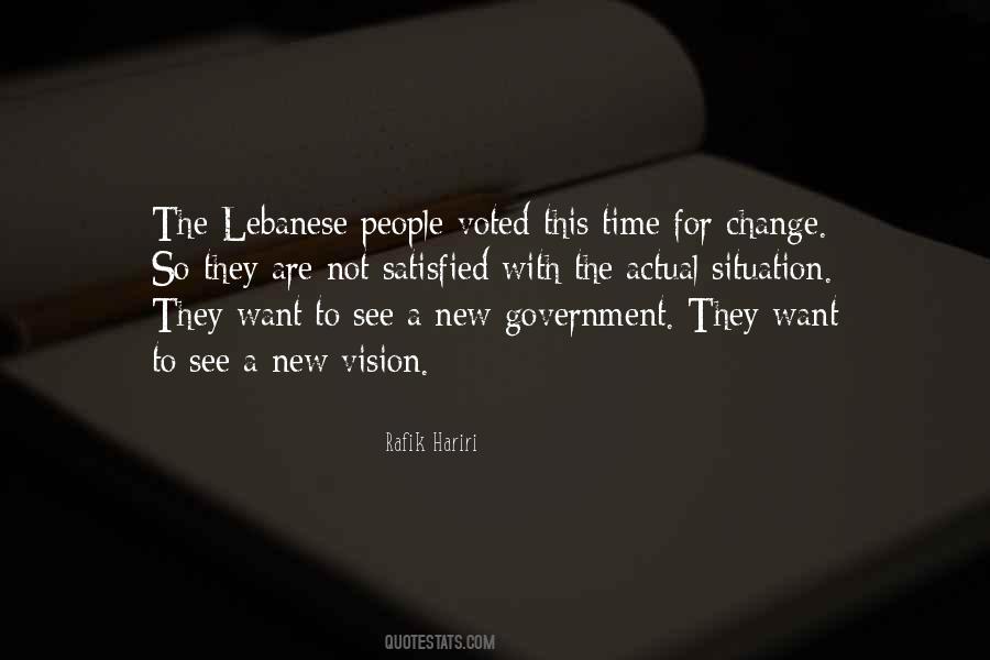 Quotes About Rafik Hariri #1381315