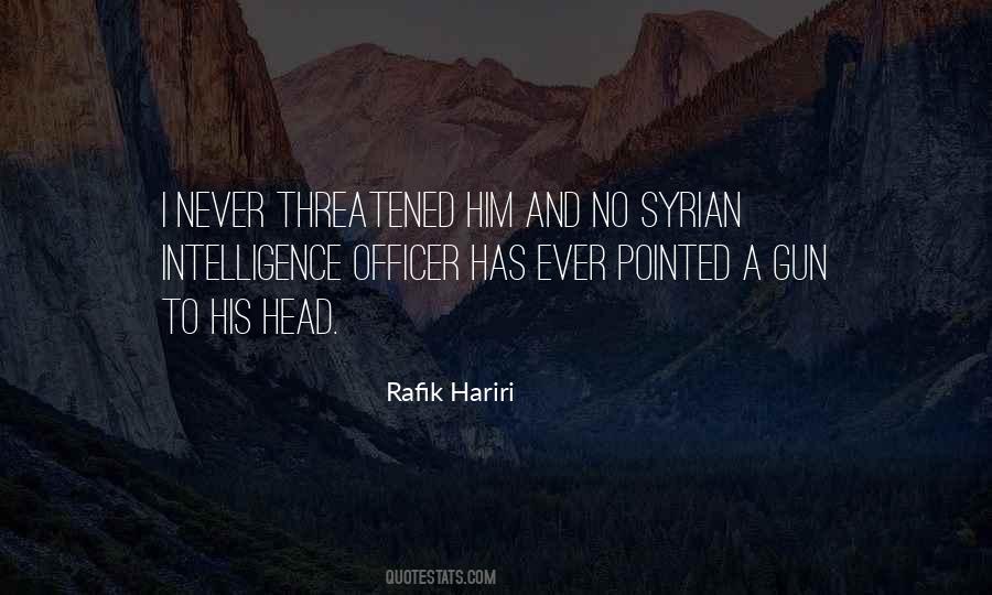 Quotes About Rafik Hariri #173269