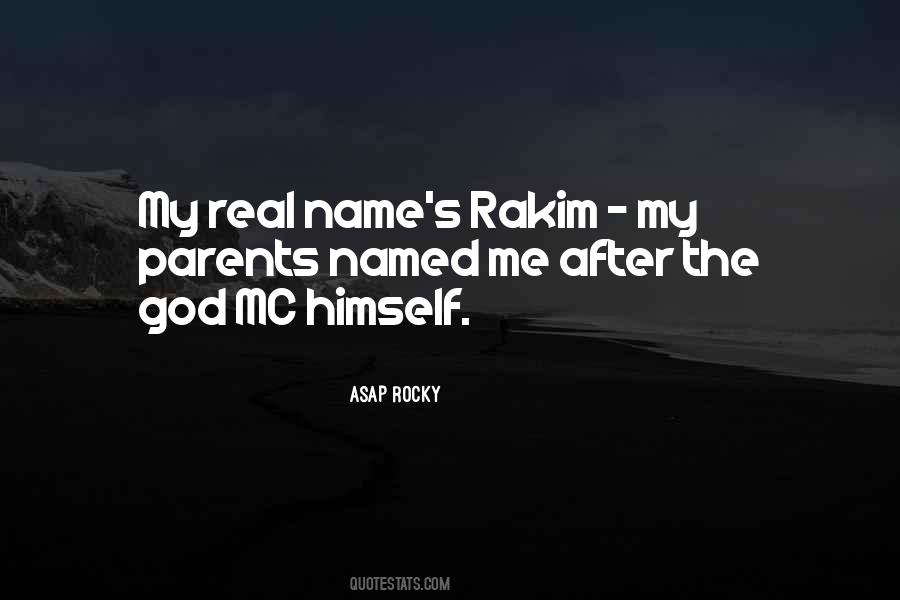 Quotes About Rakim #1878828