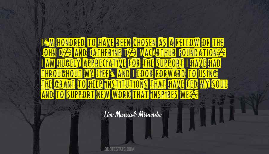 Quotes About Lin Manuel Miranda #1198438