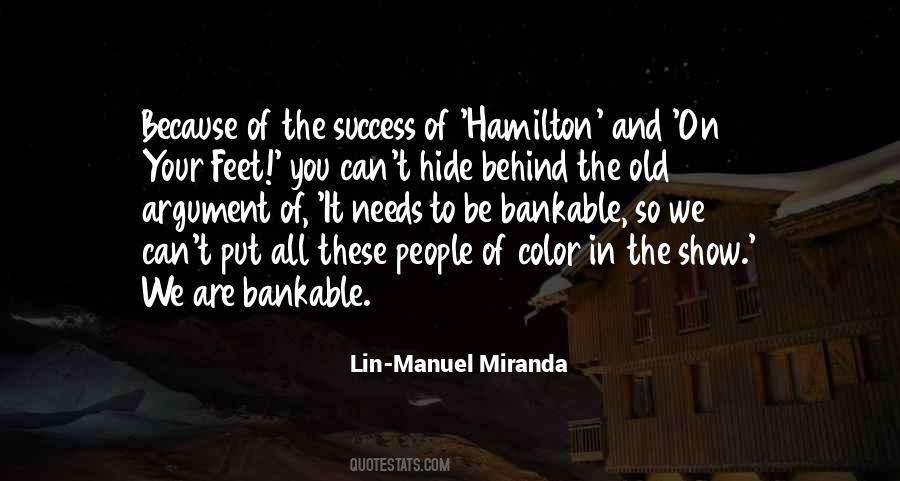 Quotes About Lin Manuel Miranda #1627155