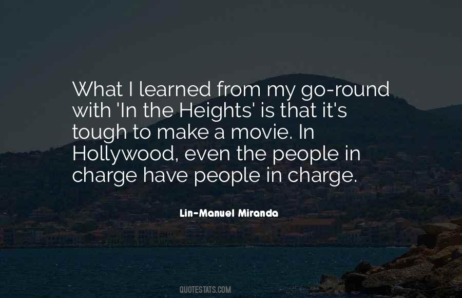 Quotes About Lin Manuel Miranda #437229