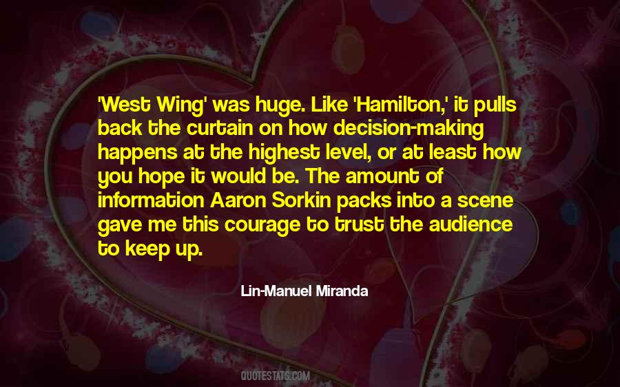 Quotes About Lin Manuel Miranda #473696