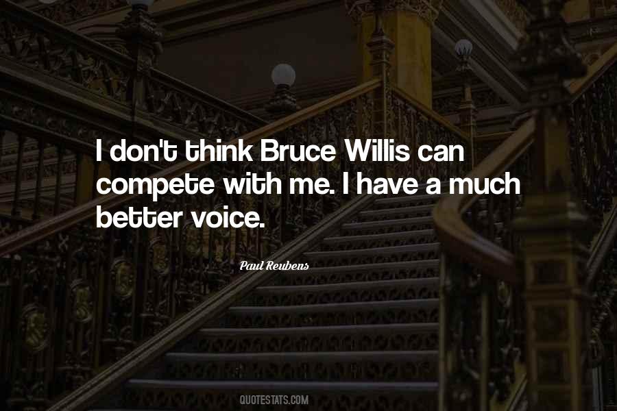 Quotes About Bruce Willis #229651