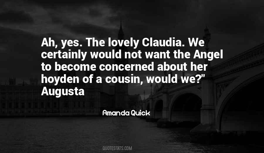 Quotes About Claudia #616039