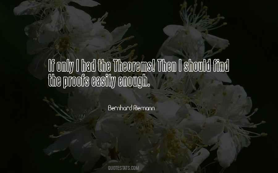 Quotes About Bernhard Riemann #1770570