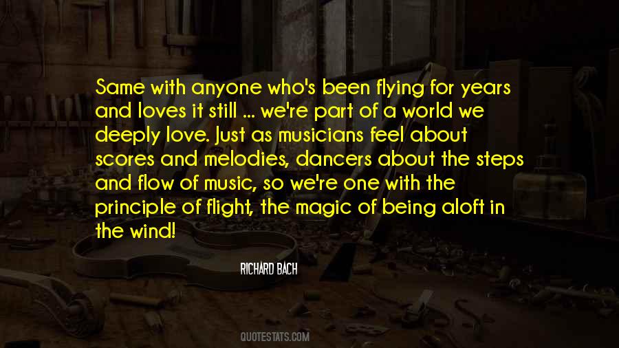Quotes About Being In Flight #1523992