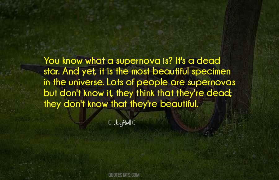 Supernova Quotes #1758420