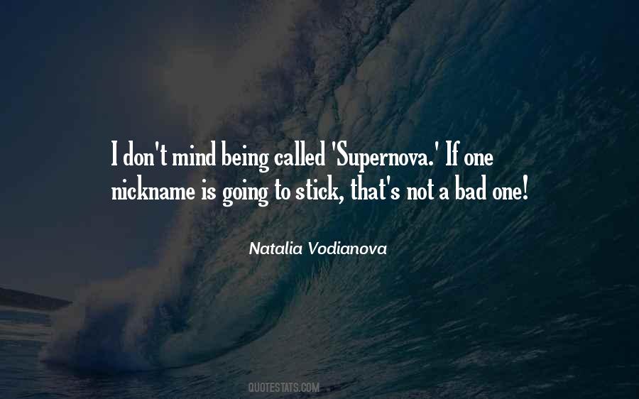 Supernova Quotes #363801