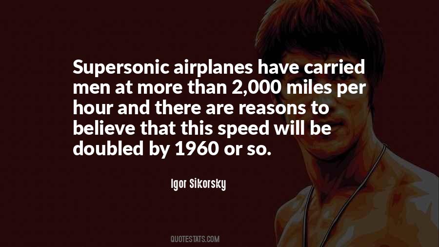 Supersonic Speed Quotes #1230458