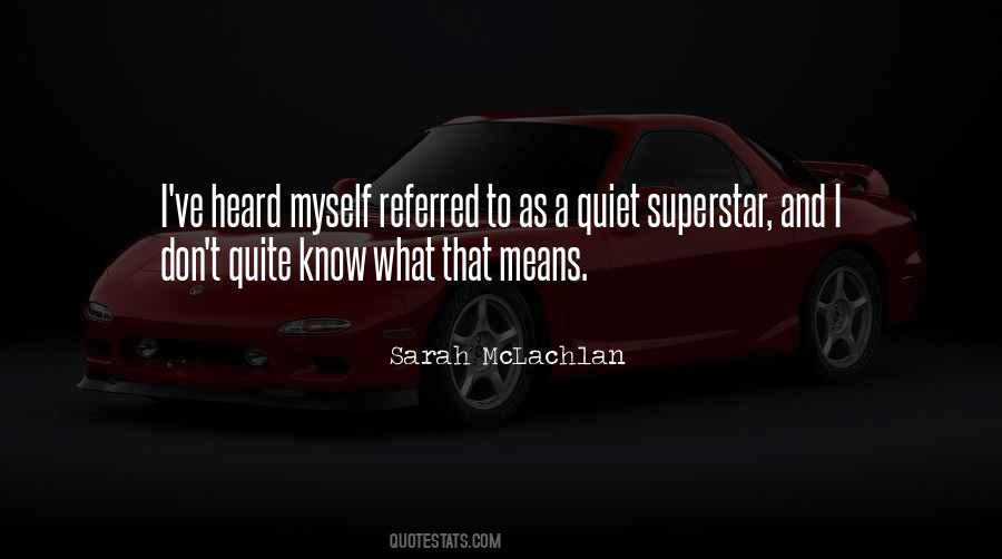 Superstar Quotes #157119