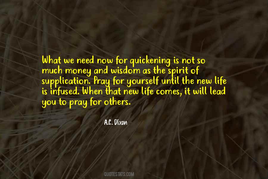 Supplication Prayer Quotes #138957