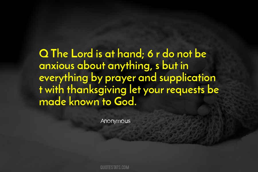 Supplication Prayer Quotes #570049