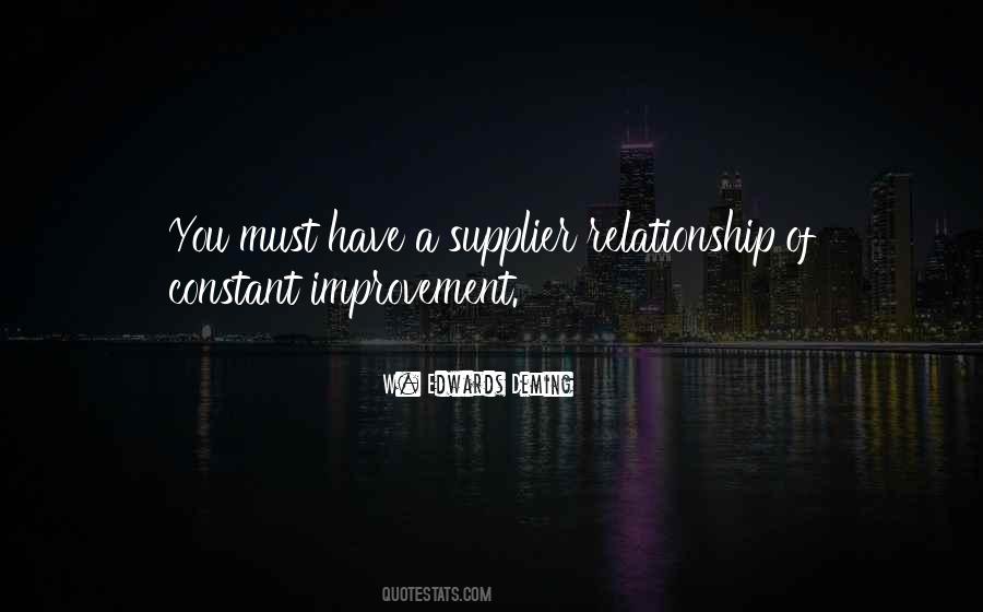 Supplier Relationship Management Quotes #856198