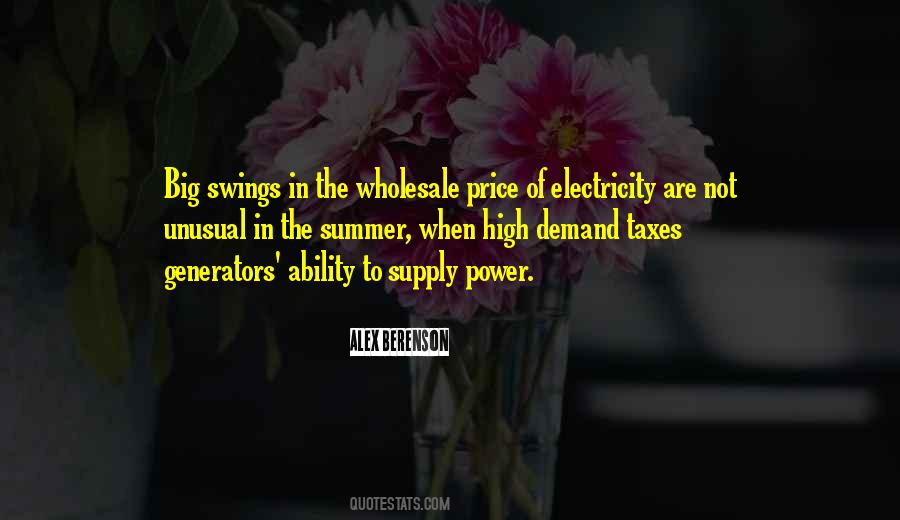 Supply Demand Quotes #1340205