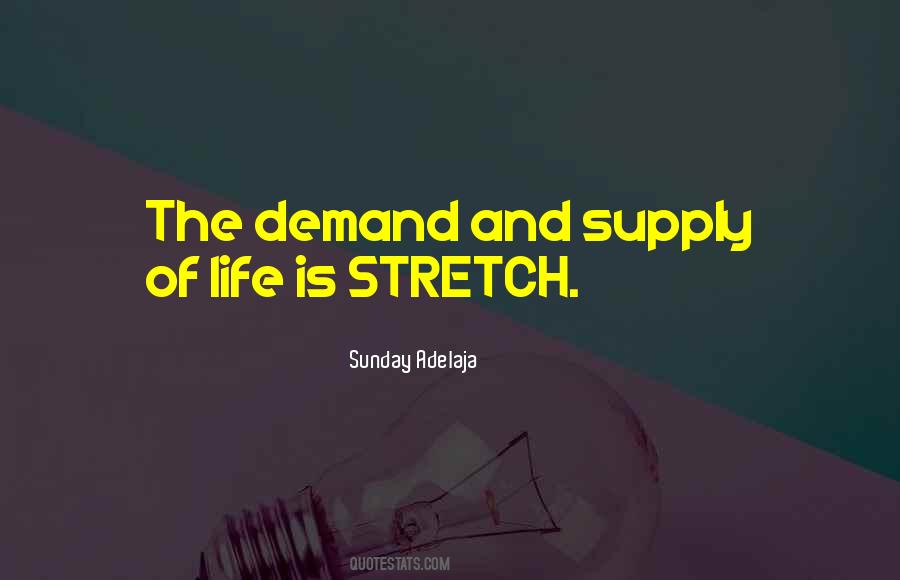 Supply Demand Quotes #333701