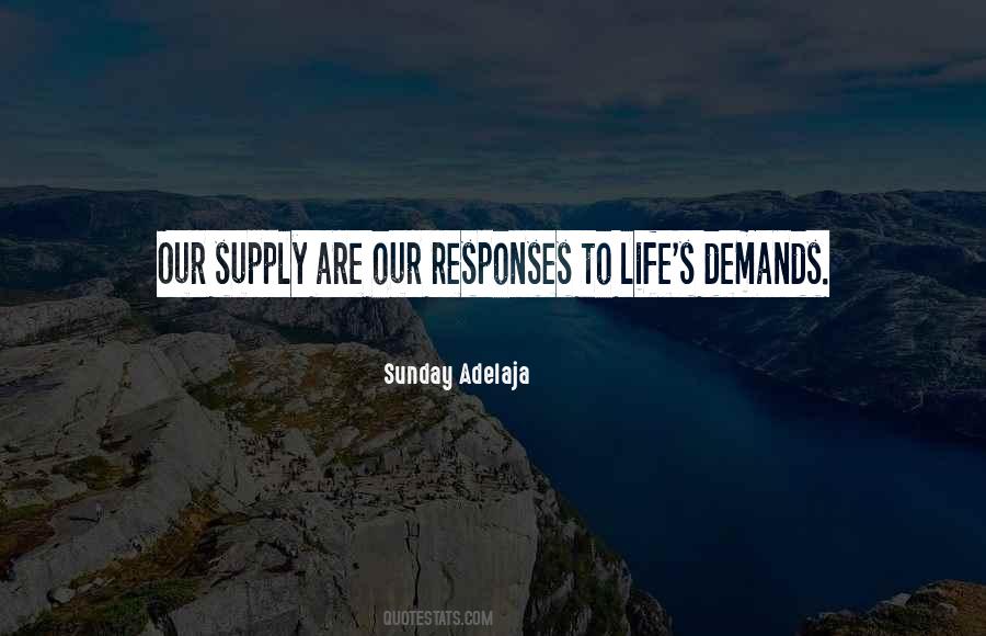 Supply Demand Quotes #348484