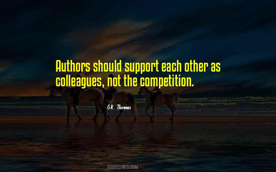 Support Each Other Quotes #258998